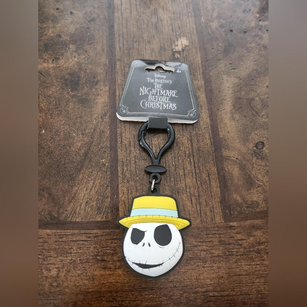 The Nightmare Before Christmas Jack Skellington keychain NEW